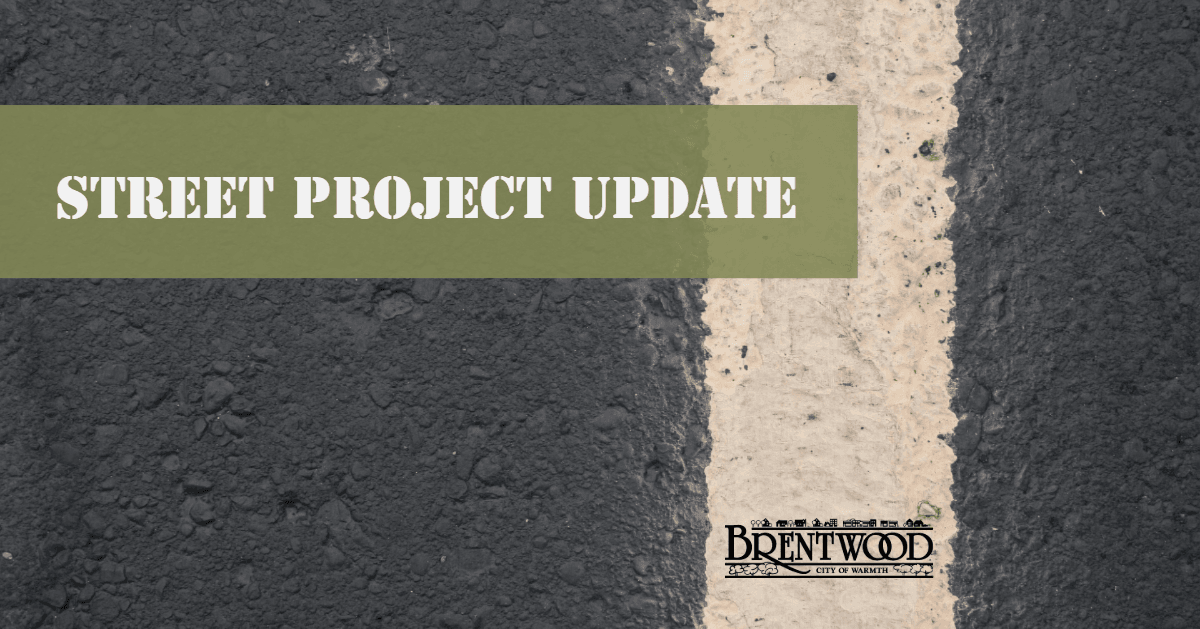 Street Project Update