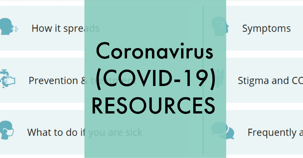 COVID 19 Resources