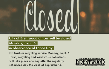 Closed Labor Day 2022