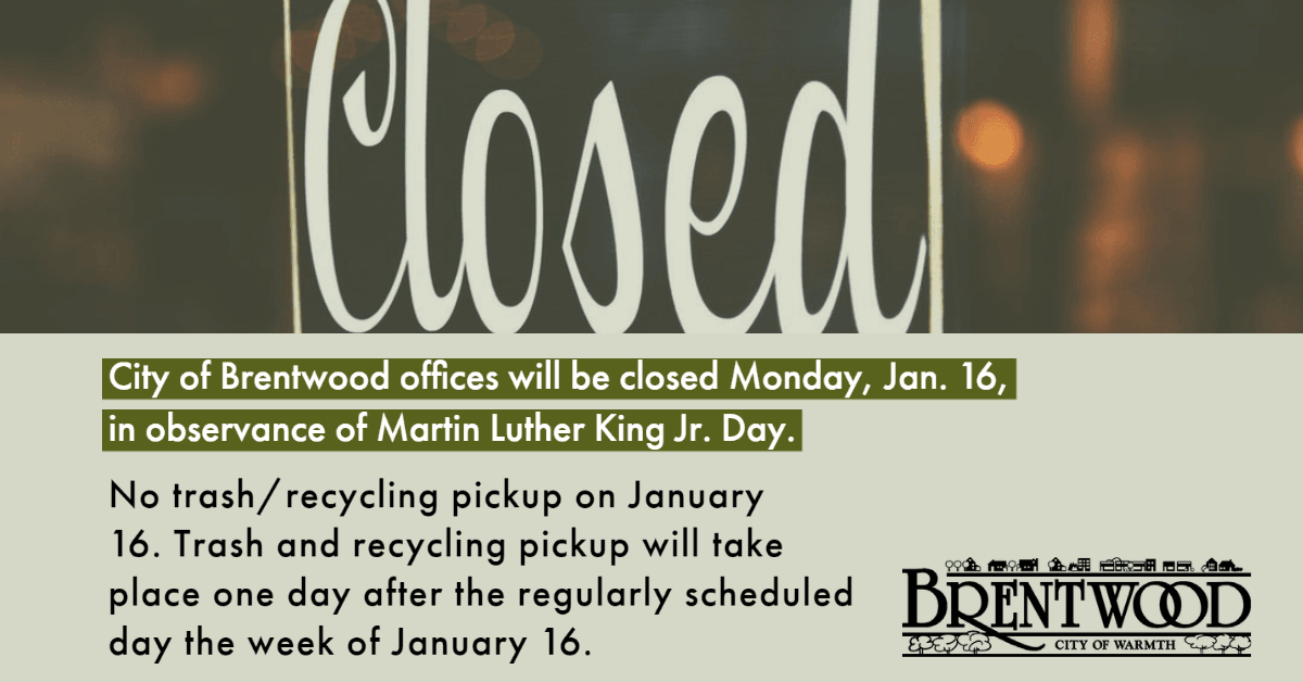 Closed MLK 2023