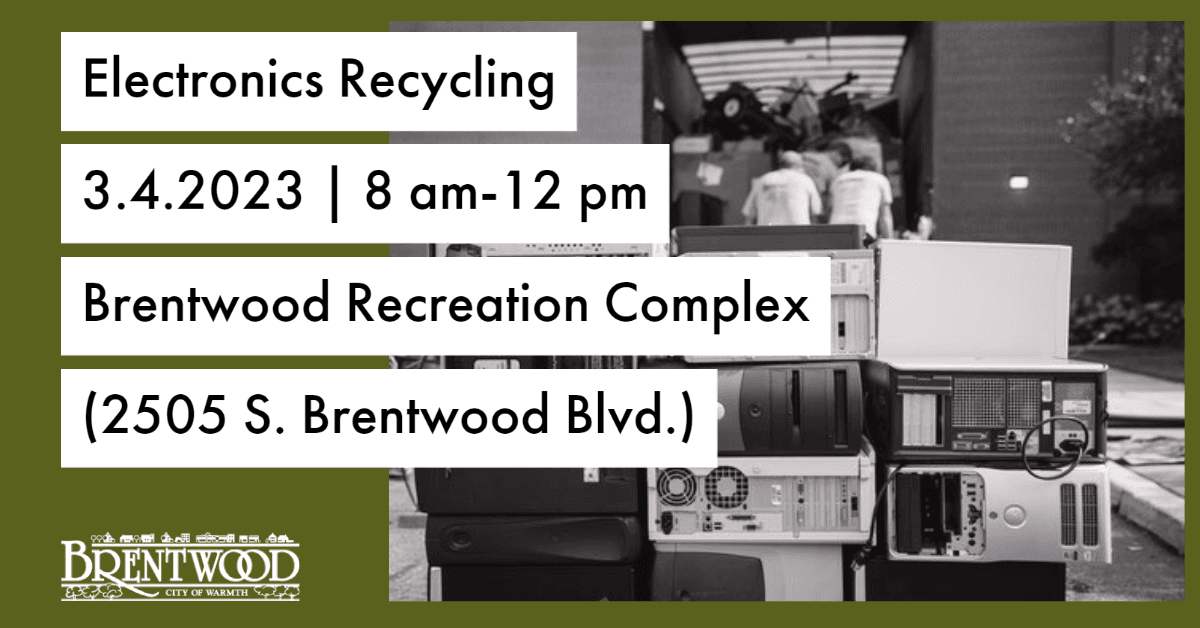 Electronics Recycling 3.4.2023