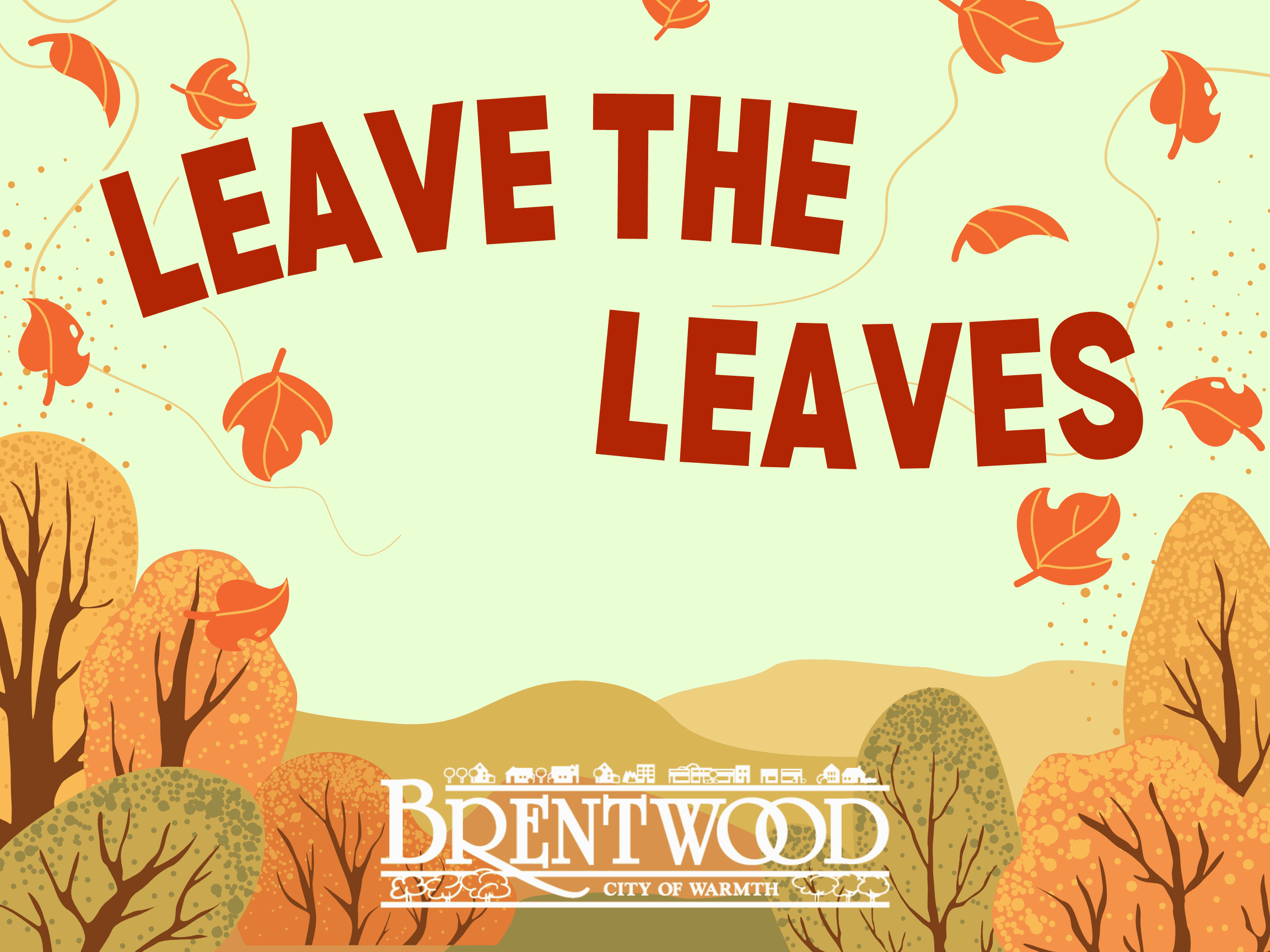 Leave the Leaves no QR